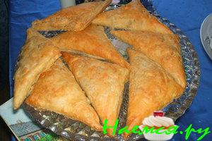 Слоёнки с яблоками