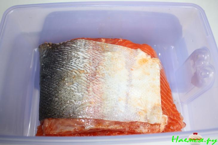 Форель домашнего посола Форель домашнего посола