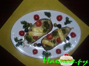 Печёные баклажаны