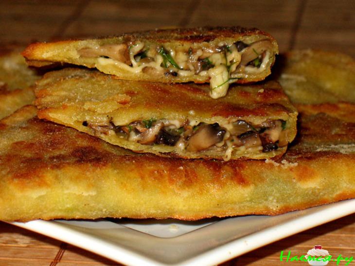 Quesadillas с грибами
