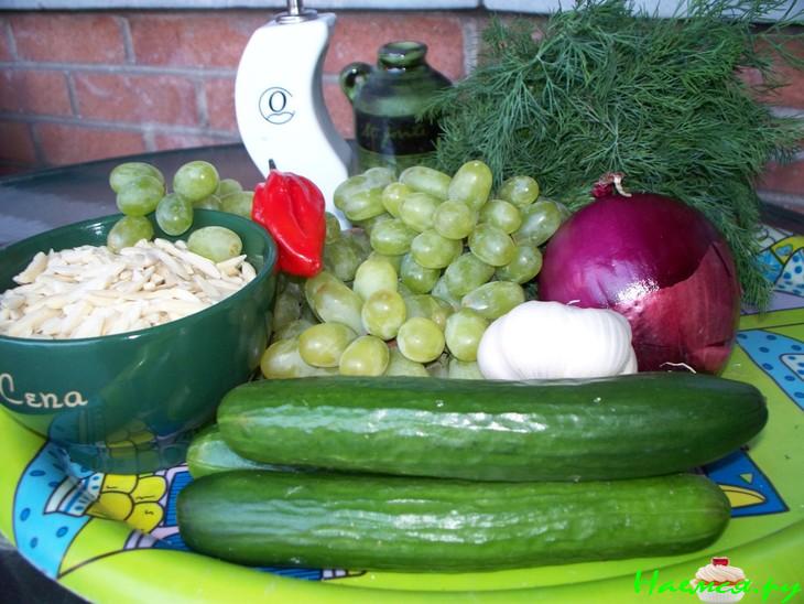 Суп Gazpacho (гаспачо) вариант от самого модного шеф повора Калифорнии Michelle Bernstein