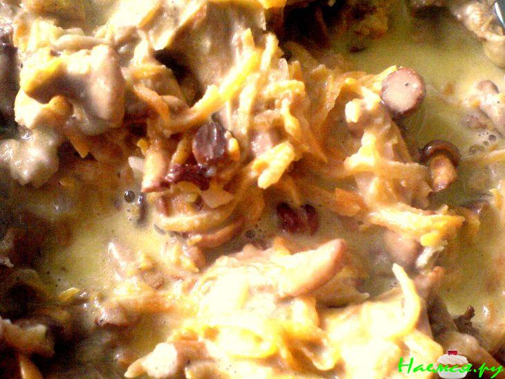 Лисички в сметане и не только или с Днем шахтера!