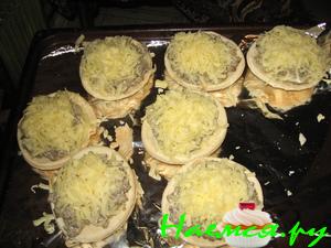 Жульен в тарталетках