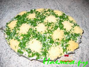 Салат "Одуванчики"