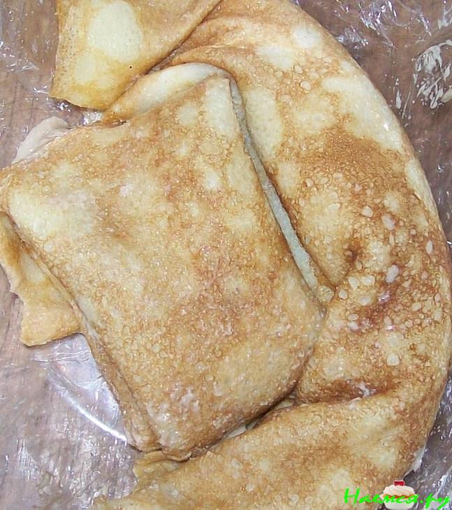 Блинный торт "Яблочный рай"