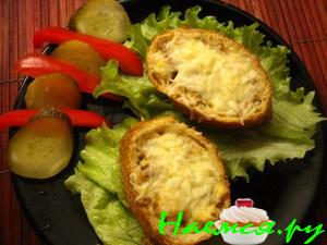«Гнездышки» с начинкой из тунца 