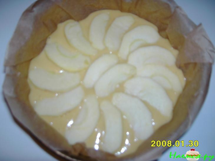 Яблочный пирог на молоке Яблочный пирог на молоке