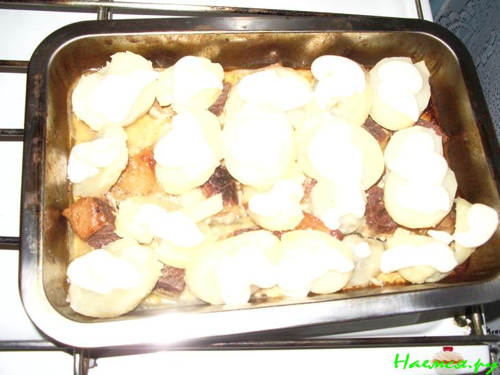 Мясо под шубой (говядина) Мясо под шубой (говядина)