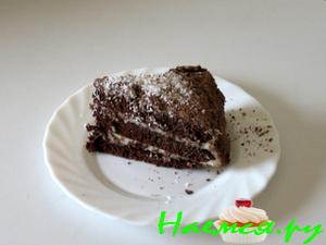 Шоколадно - кокосовый торт