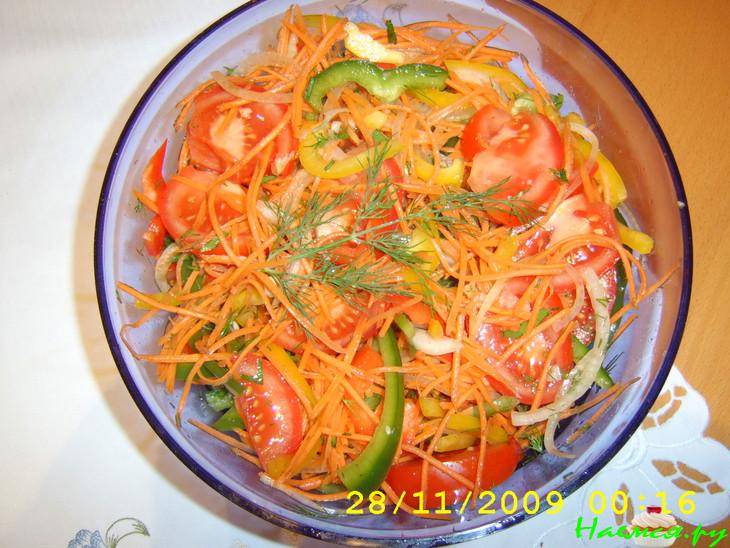 Салат овощной "Разноцветный"