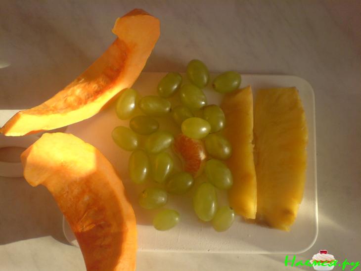 Пирог "Виноградно-тыквенный"