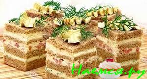 Бутерброды "Полосатики" Бутерброды "Полосатики"