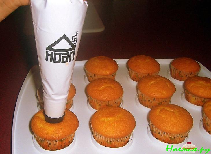 Классические белые маффины Классические белые маффины