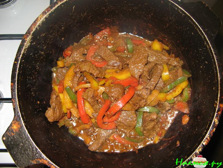 Мясо по-Тайски