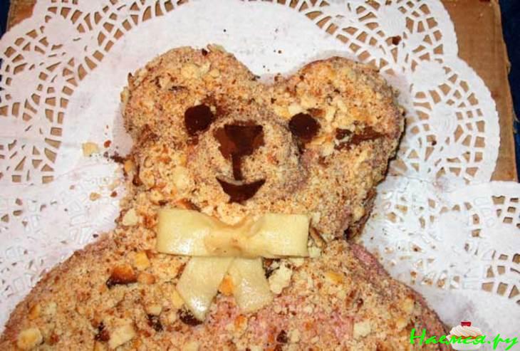 Торт 'Плюшевый Мишка' (на двухлетие дочери)