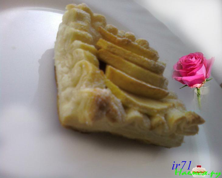 Слоёные яблочные пирожные