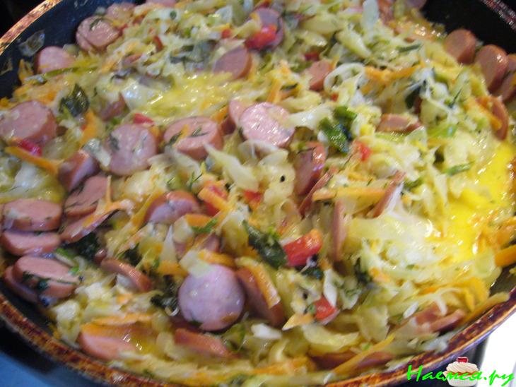 Капуста в капусте или фаршированная кольраби