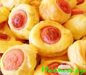 "Пуговки" (из слоёного теста)