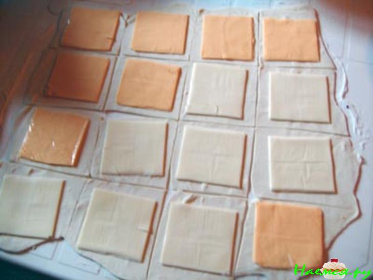 Куриные ножки в слоёных "мешочках"