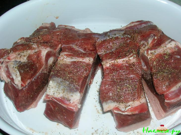 Седло барашка запеченное или баранина для ленивых