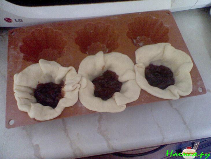 "Блаженство" (слоёные корзиночки с фруктами) "Блаженство" (слоёные корзиночки с фруктами)