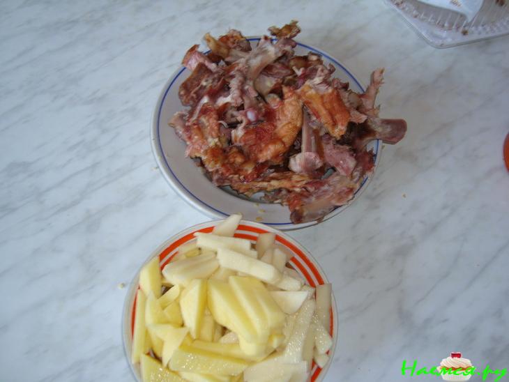 Супчик гороховый со шкварками "Мамин" Супчик гороховый со шкварками "Мамин"