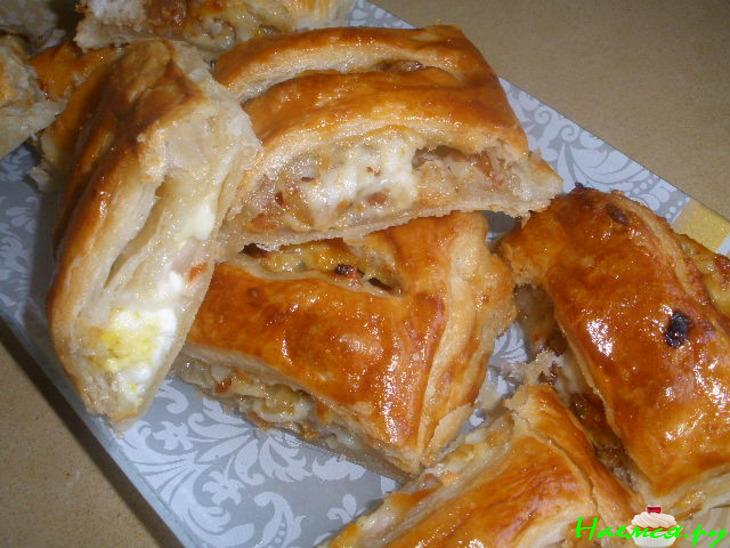 Слойки с разными начинками