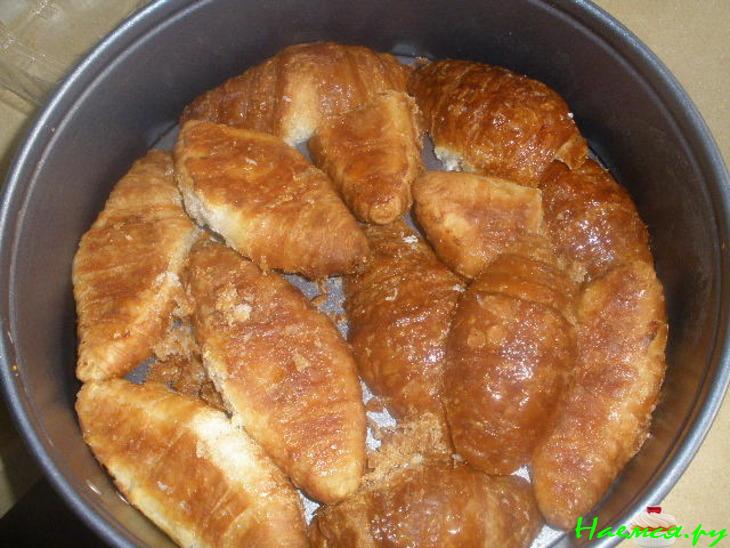 Апельсиновый круассан-пудинг Апельсиновый круассан-пудинг