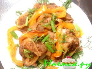 Утка с шафраном