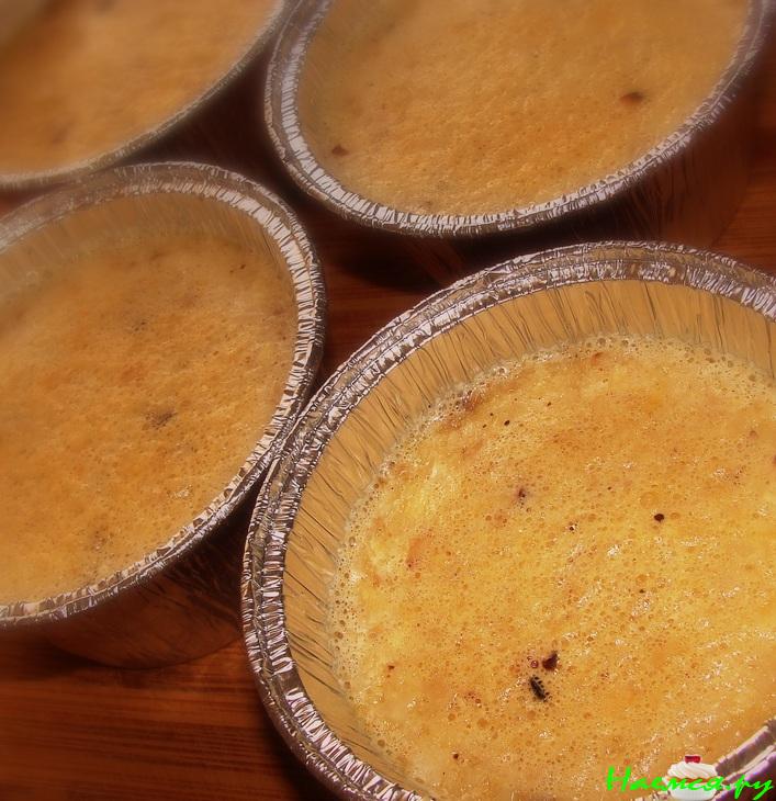 Пудинг миндальный