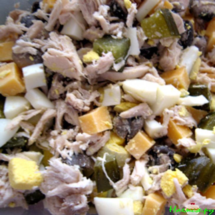 Зимний салатик Зимний салатик