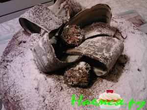 Торт 'Чернослив в шоколаде' (вариант оформления)