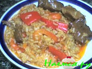 Рис со сладким перцем Рис со сладким перцем