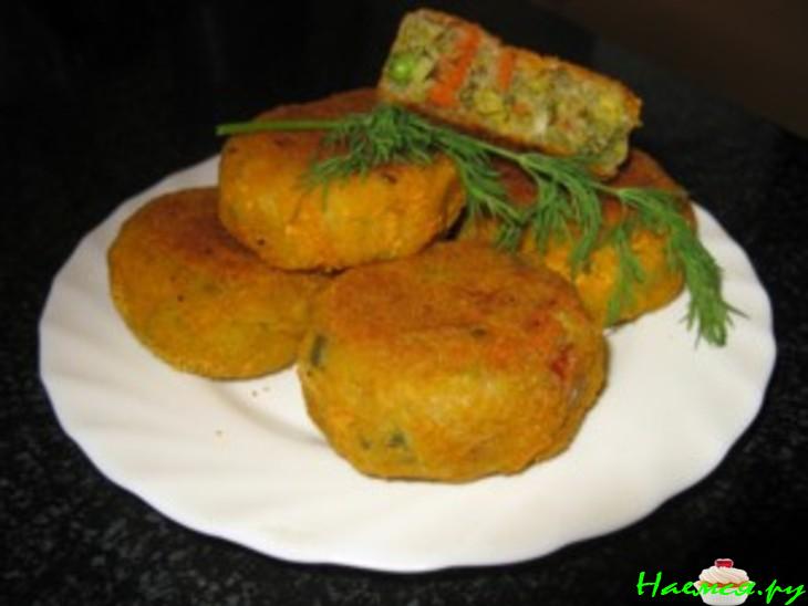 Максимально диетические постные овощные котлеты