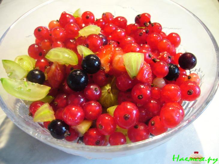 Вареники из заварного теста с садовыми ягодами Вареники из заварного теста с садовыми ягодами