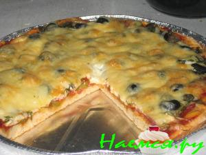 Пицца с каперсами и всем...всем...всем!!! Пицца с каперсами и всем...всем...всем!!!