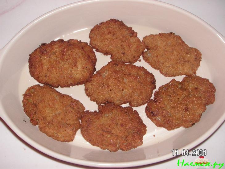 Котлеты из мидий