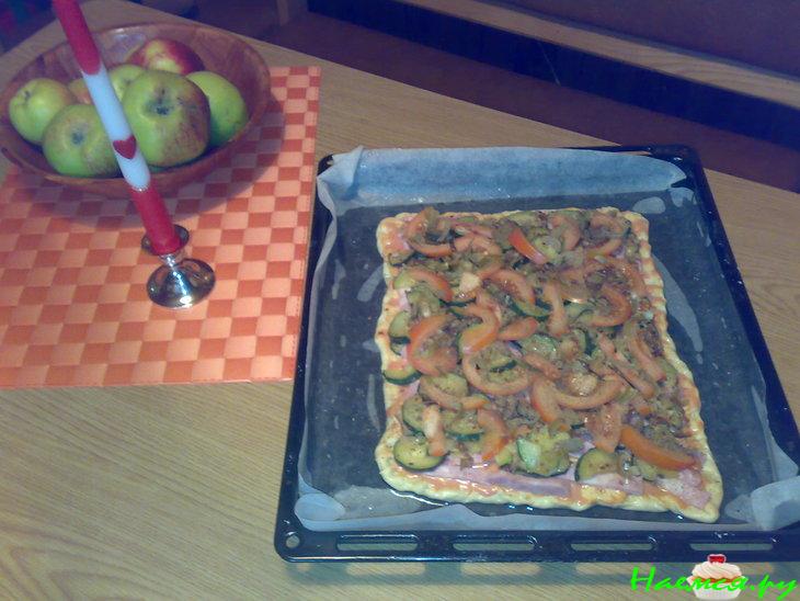 "Сверху сыр и снизу сыр, посередке сочный блин" или пицца с двойным дном