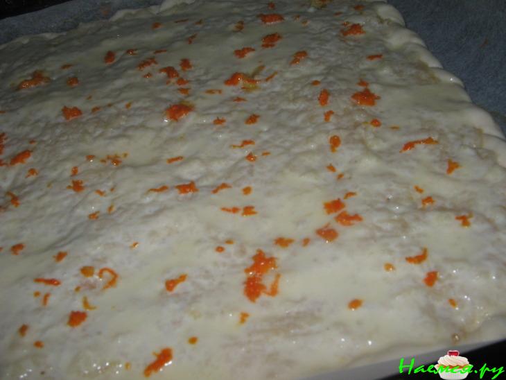 Пирог яблочный со сметанной заливкой Пирог яблочный со сметанной заливкой