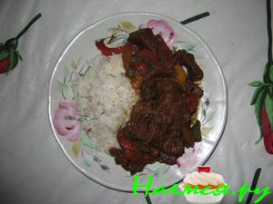 Мясо по-Тайски