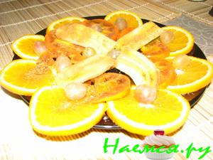 Десерт 'Фруктовая фантазия' Десерт 'Фруктовая фантазия'