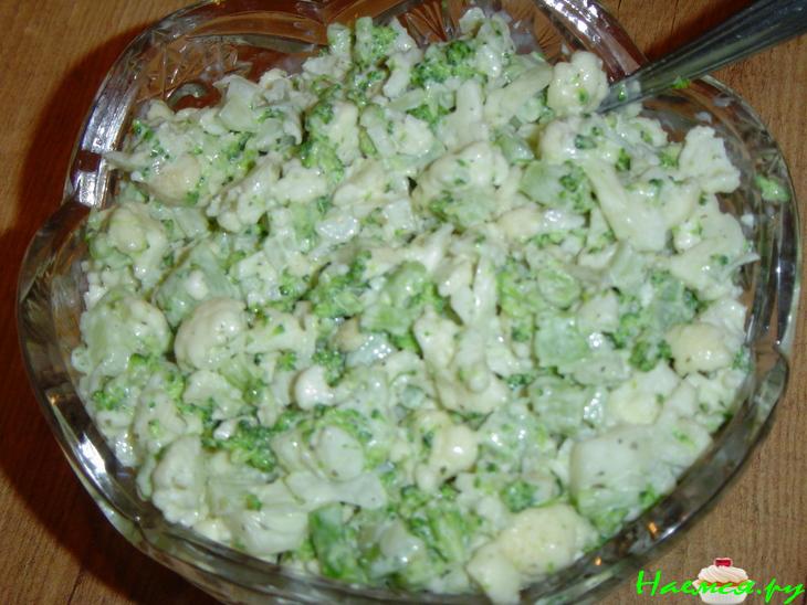 Салат "Капустка" с соевым соусом