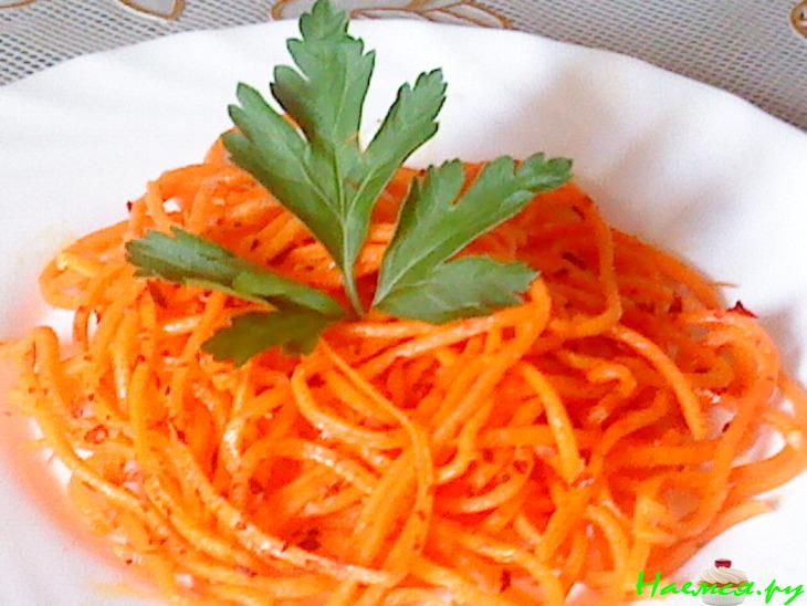 Морковь по-корейски Морковь по-корейски