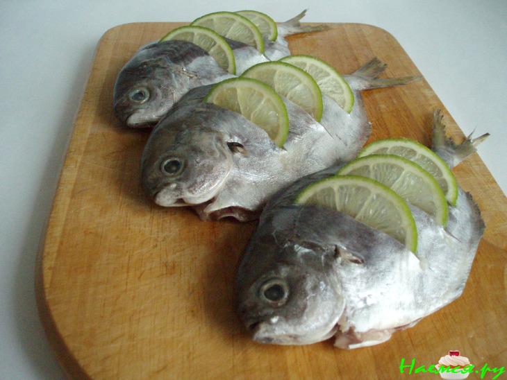 Пампанито с овощами в фольге Пампанито с овощами в фольге