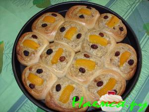 Ватрушечный пирог "Двенадцать попугаев"