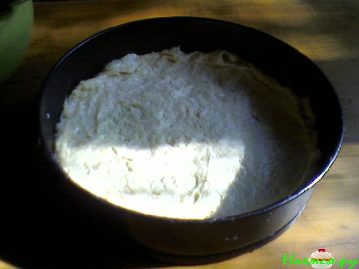 Пирог с вишней и творогом Пирог с вишней и творогом