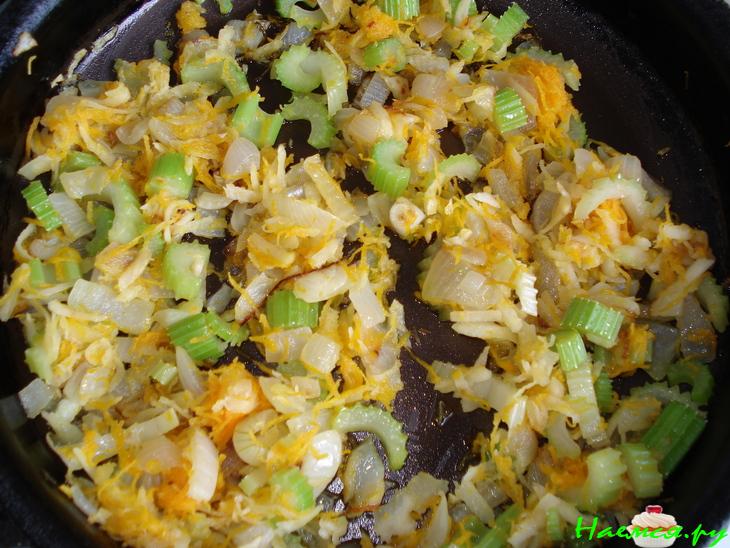 Похлебка из форели и кукурузы