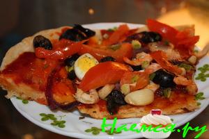 Диетическая пицца Диетическая пицца