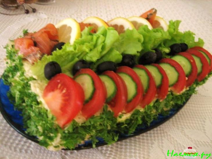 Бутербродный торт