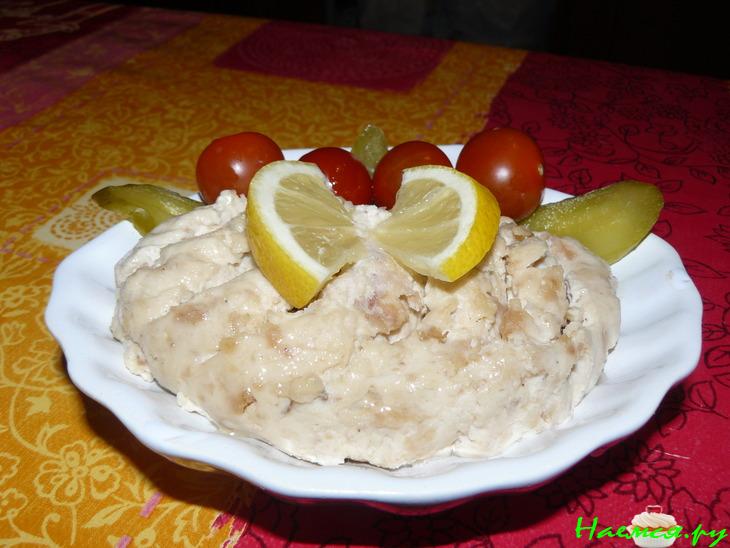 Паштет из молок осетровых рыб к блинчикам